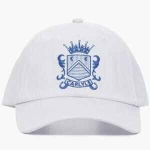 THE CARLYLE Hotel x FRAME Collab White Baseball Cap Hat O/S. NWT LIMITED EDITION